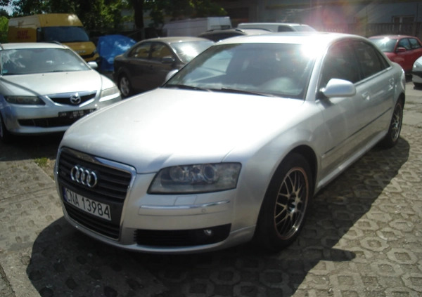 Audi A8 cena 36666 przebieg: 235000, rok produkcji 2005 z Stargard małe 301